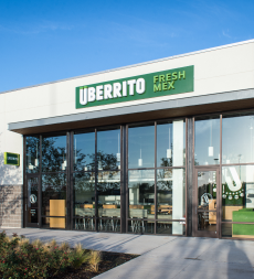 Uberrito Fresh Mex Mexican Franchise - San Diego, California.