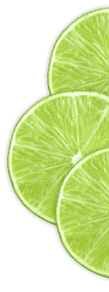 Lime slices
